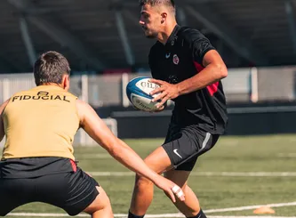 Thomas Alary à l'entraînement