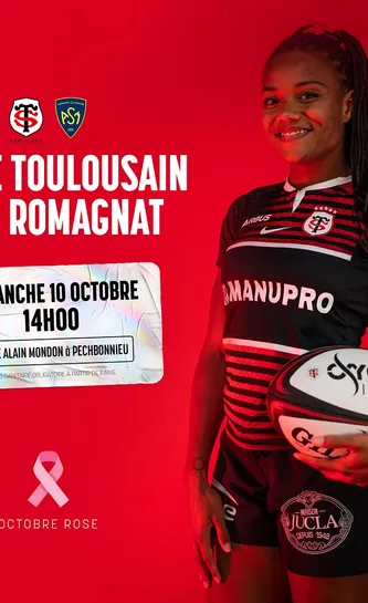 Le Stade Toulousain se mobilise pour Octobre Rose !