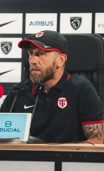 David Mélé en conférence de presse
