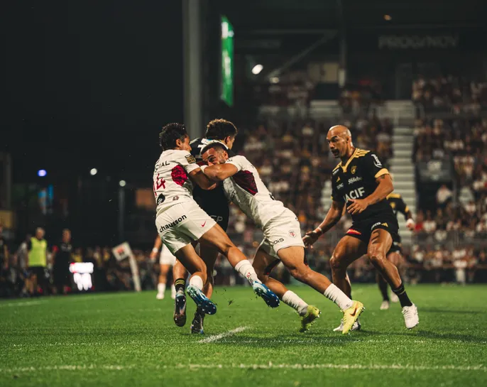 Plaquage Stade Toulousain La Rochelle